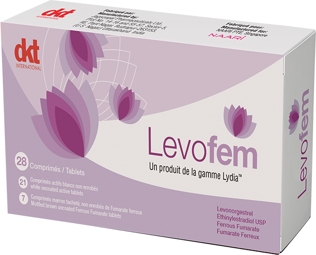 boite pilule contraceptive levofem lydia conseil